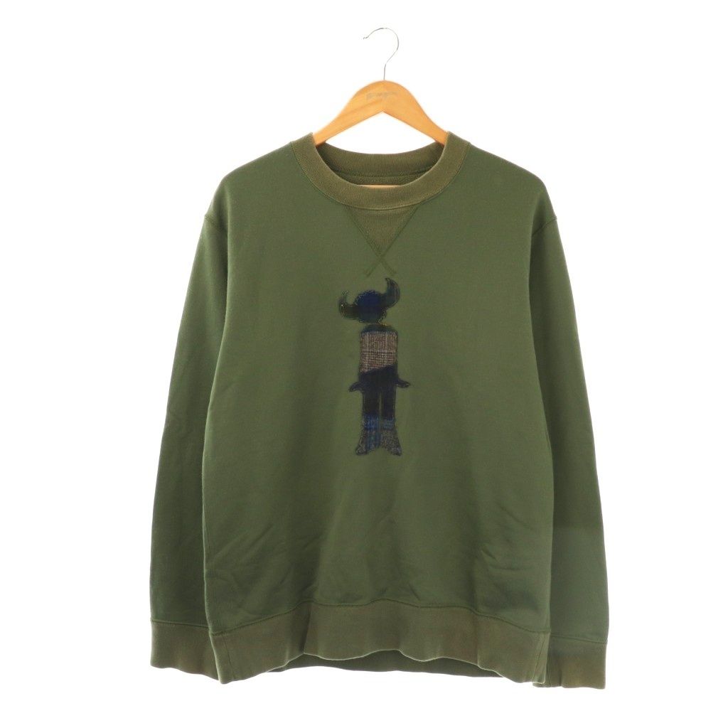 ジュンヤワタナベマン JUNYA WATANABE MAN ×Jay Kay コラボ スウェット トレーナー プルオーバー M カーキ WJ-T005 AD2022 /CX ■OS