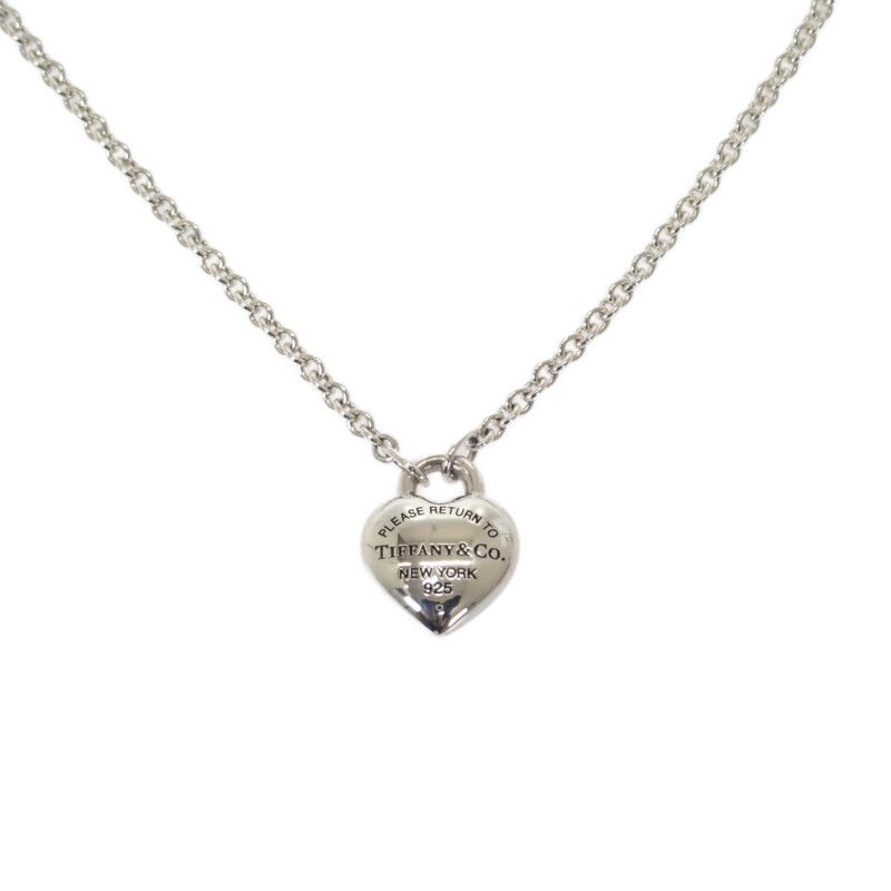 ティファニー TIFFANY&Co. フルハートペンダント 保存箱付属 73340039 ネックレス Ag925 シルバー925 スターリングシルバー レディース ギフト【中古】【Aランク】