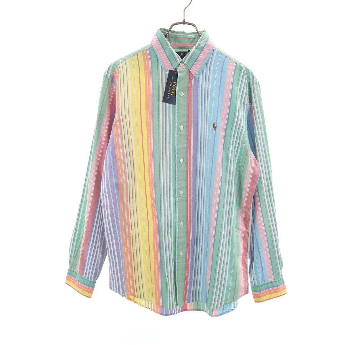 POLO RALPH LAUREN ポロラルフローレン ストライプ柄 長袖 ボタン
