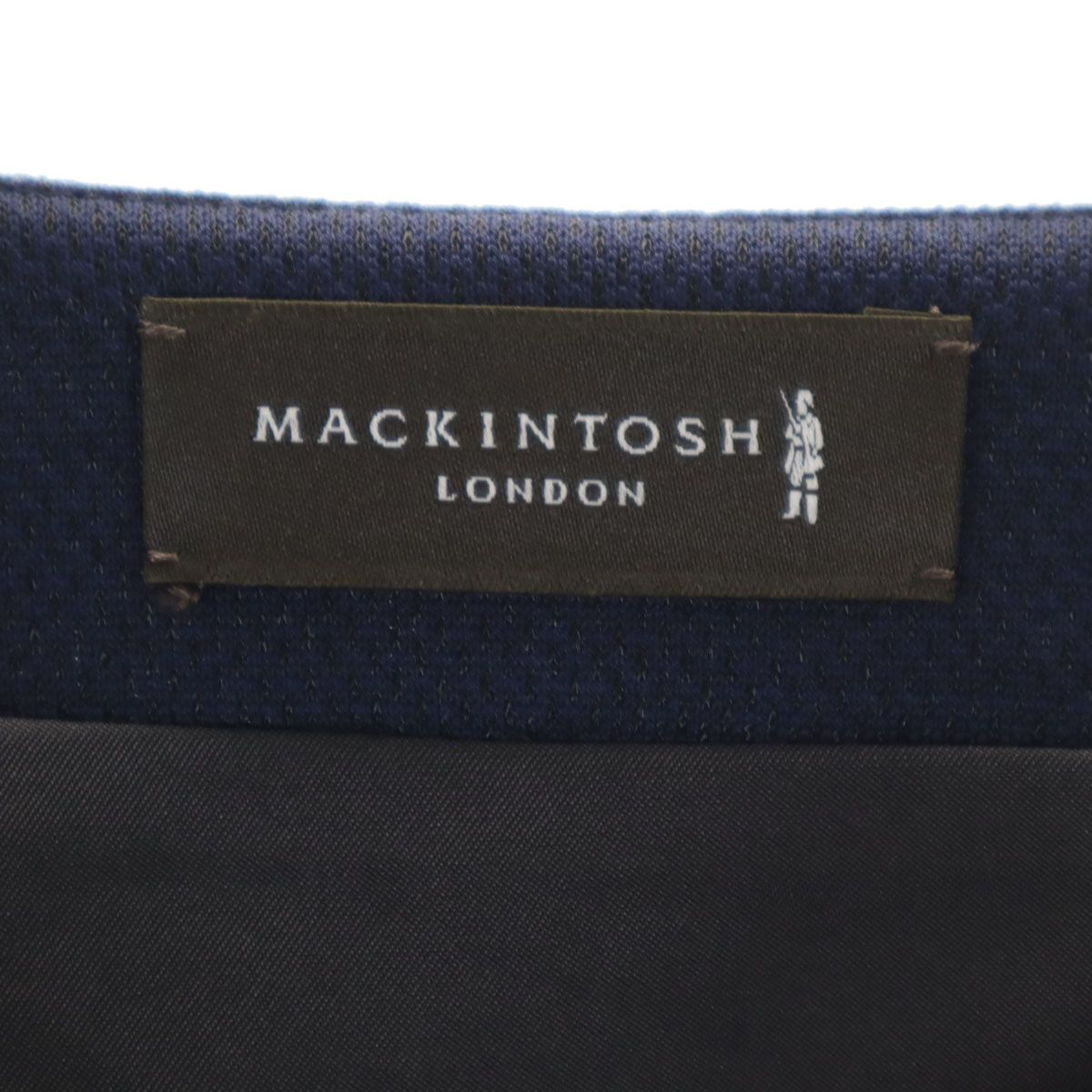 MACKINTOSH LONDON マッキントッシュロンドン 日本製 ノーカラー 