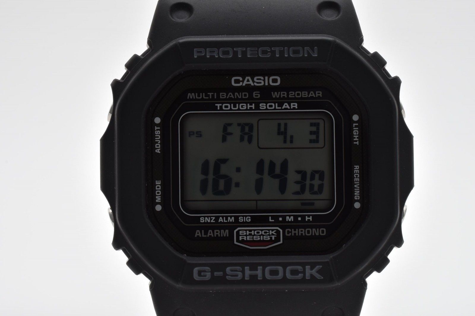 カシオ CASIO G-SHOCK GW-5000U メンズ腕時計 タフソーラー 電波時計 デジタル スクエア ブラック Gショック 25,200円