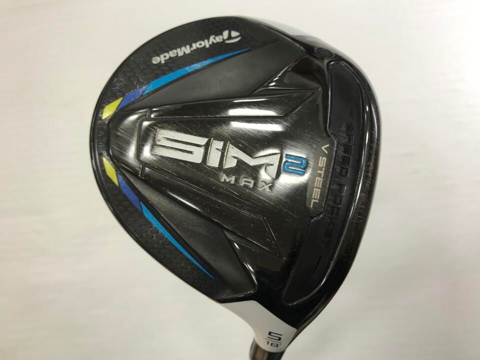 テーラーメイド　SIM2 MAX　18度　TENSEI BLUE TM50(SIM2)　Sフレックス　フェアウェイウッド　中古【最短即日発送】
