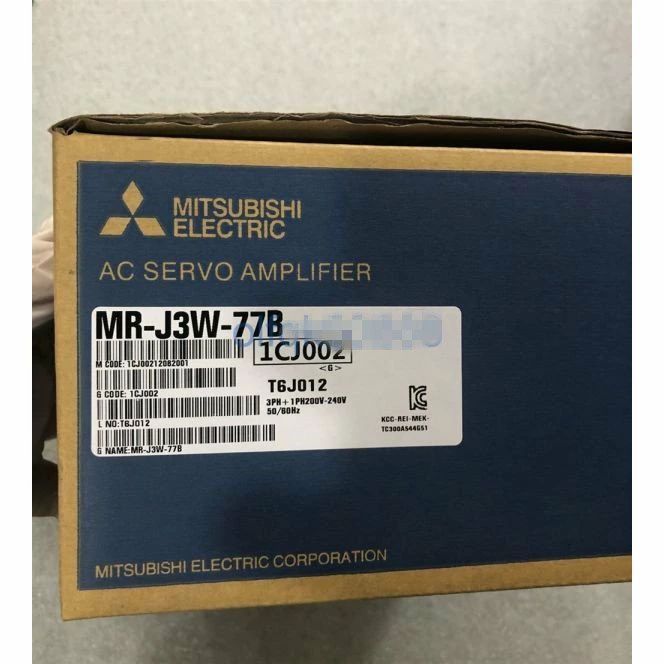 新品【 ★送料無料 】三菱 サーボドライバー MR-J3W-77B【６ヶ月保証】