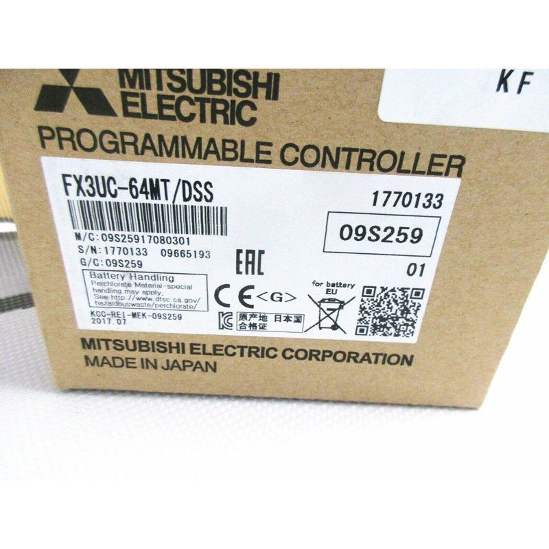 【新品 ★送料無料 】MITSUBISHI 三菱電機 FX3UC-64MT/DSS【6ヶ月保証】
