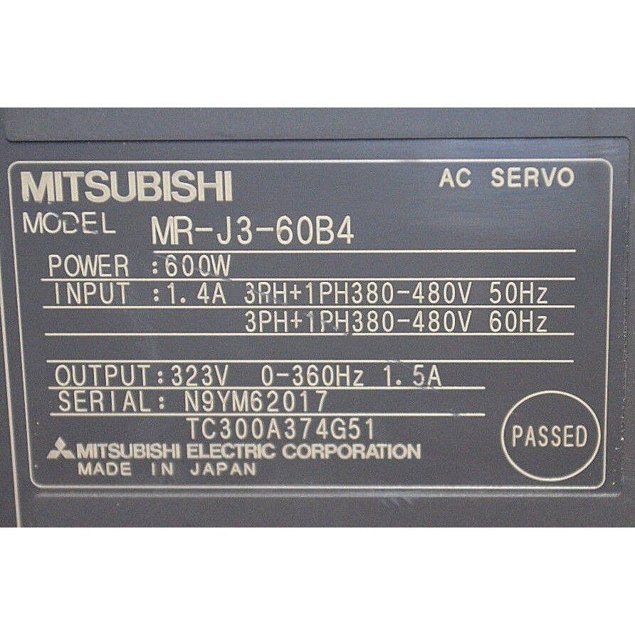 新品【 ★送料無料 】MITSUBISHI/三菱 MR-J3-60B4 サーボアンプ【6ヶ月保証】