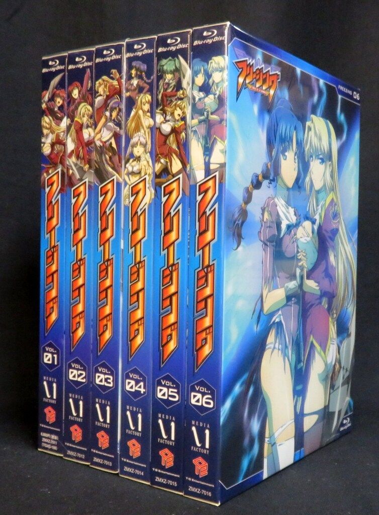 アニメBlu-ray フリージング初回全6巻 セット