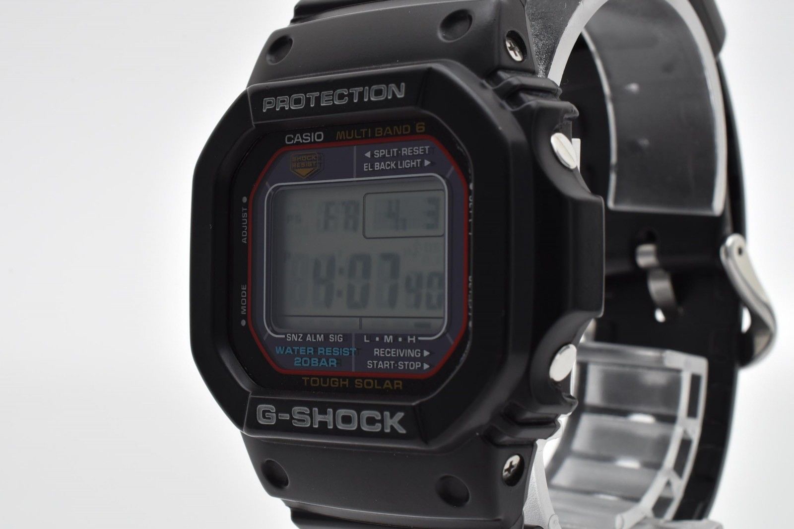 カシオ CASIO G-SHOCK GW-M5610U メンズ腕時計 タフソーラー 電波時計 デジタル スクエア ブラック
