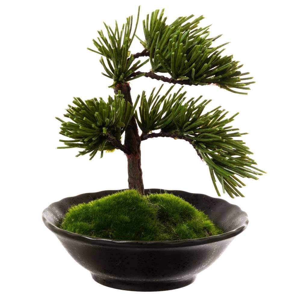フェイク盆栽 BONSAI 人工盆栽 和モダン インテリア 枯れない観葉植物 然-ZEN- 寸-SUN- ミディアム10