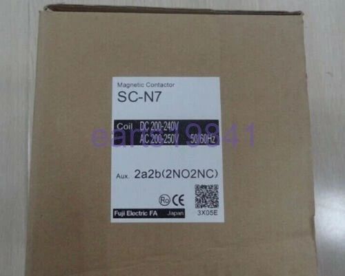 新品【 ★送料無料 】富士電機　電磁接触器SC-N7( 220V 110V 380V)【【６ヶ月保証】