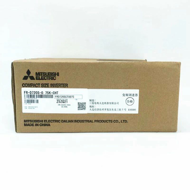 新品【 ★送料無料 】MITSUBISHI 三菱電機 FR-D720S-0.75K-CHT インバーター【６ヶ月保証】