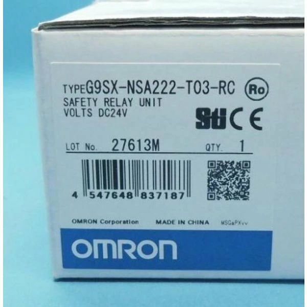 新品【 ★送料無料 】OMRON オムロン G9SX-NSA222-T03-RC 用非接触式ドアスイッチコントローラ【６ヶ月保証】
