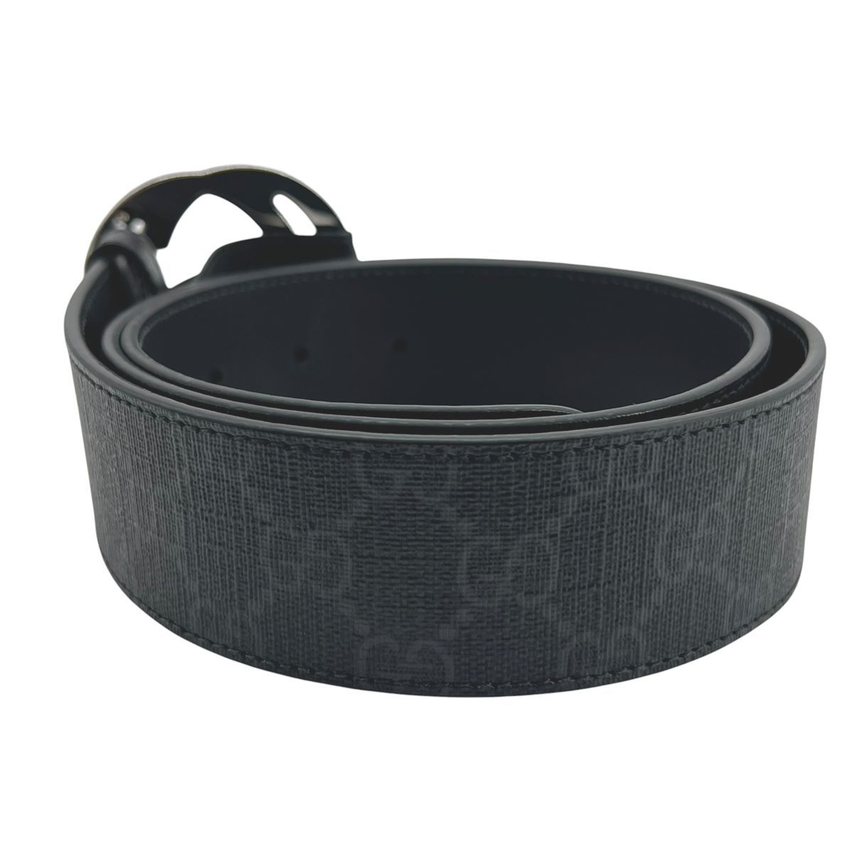 中古】 GUCCI グッチ バックル インターロッキングG バックル付き GG