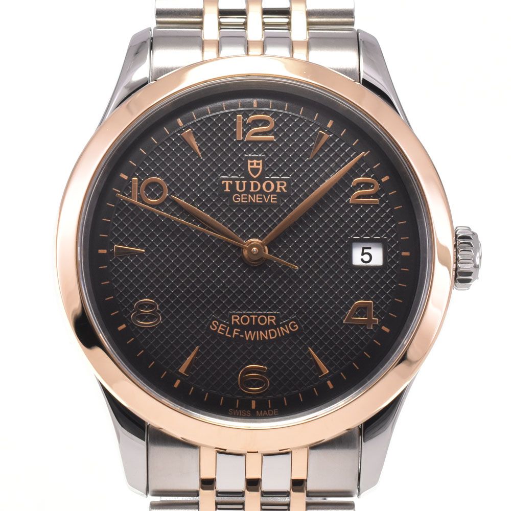 チューダー TUDOR Ref.91451 1926 デイト ブラック 自動巻き メンズ 美品 箱・保証書付き 腕時計 H#147746
