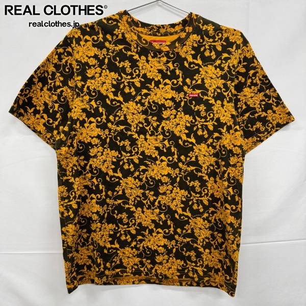 Supreme/シュプリーム【20SS】Small Box Tee Black Floral/スモール ボックス 半袖Tシャツ/ブラックフローラル/M