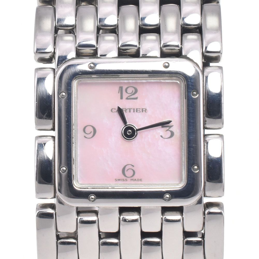 カルティエ CARTIER W61003T9 パンテールリュバン ピンクシェル