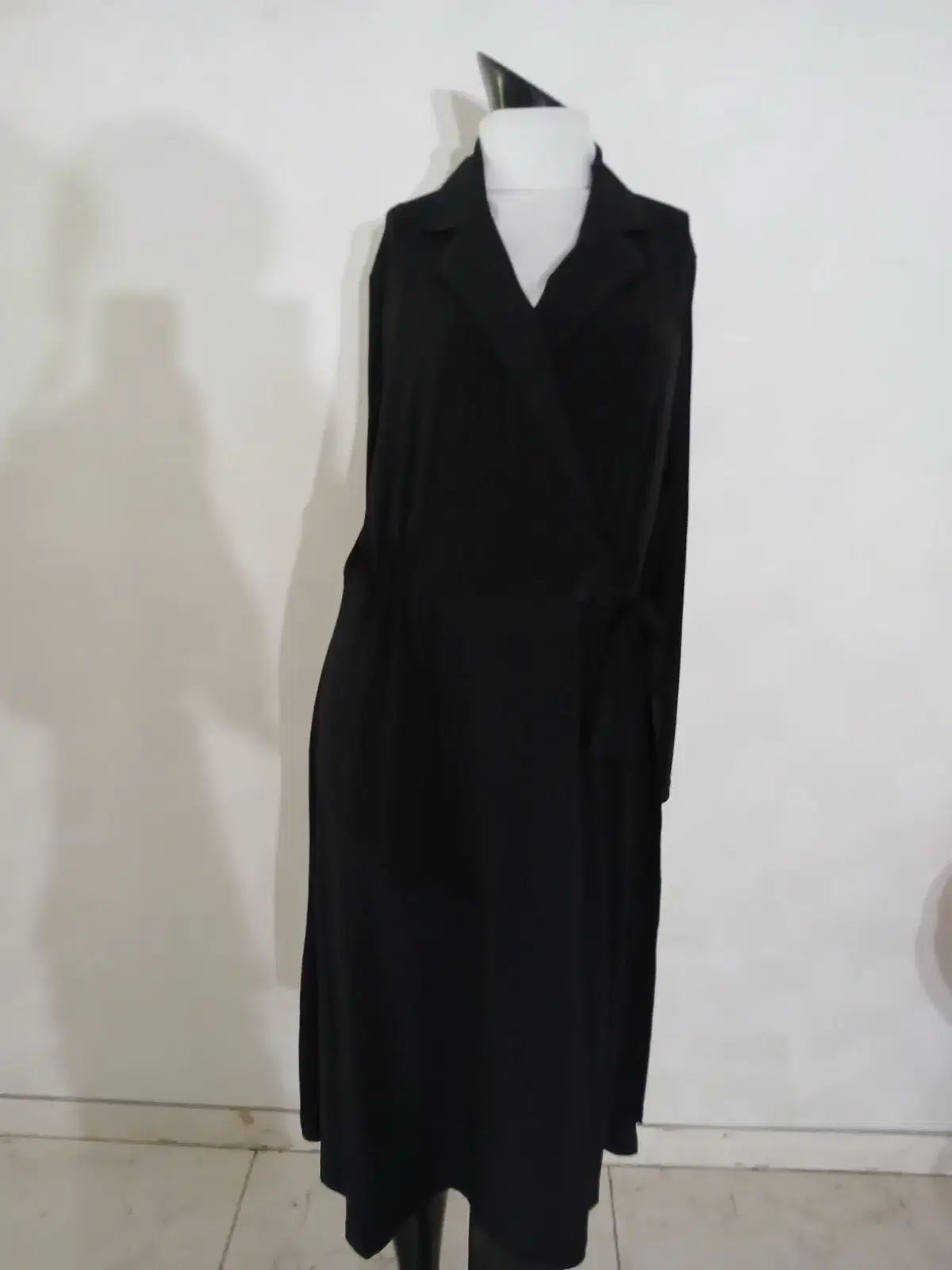 (新品) ベルト付き ロング丈ジャケット 66 77