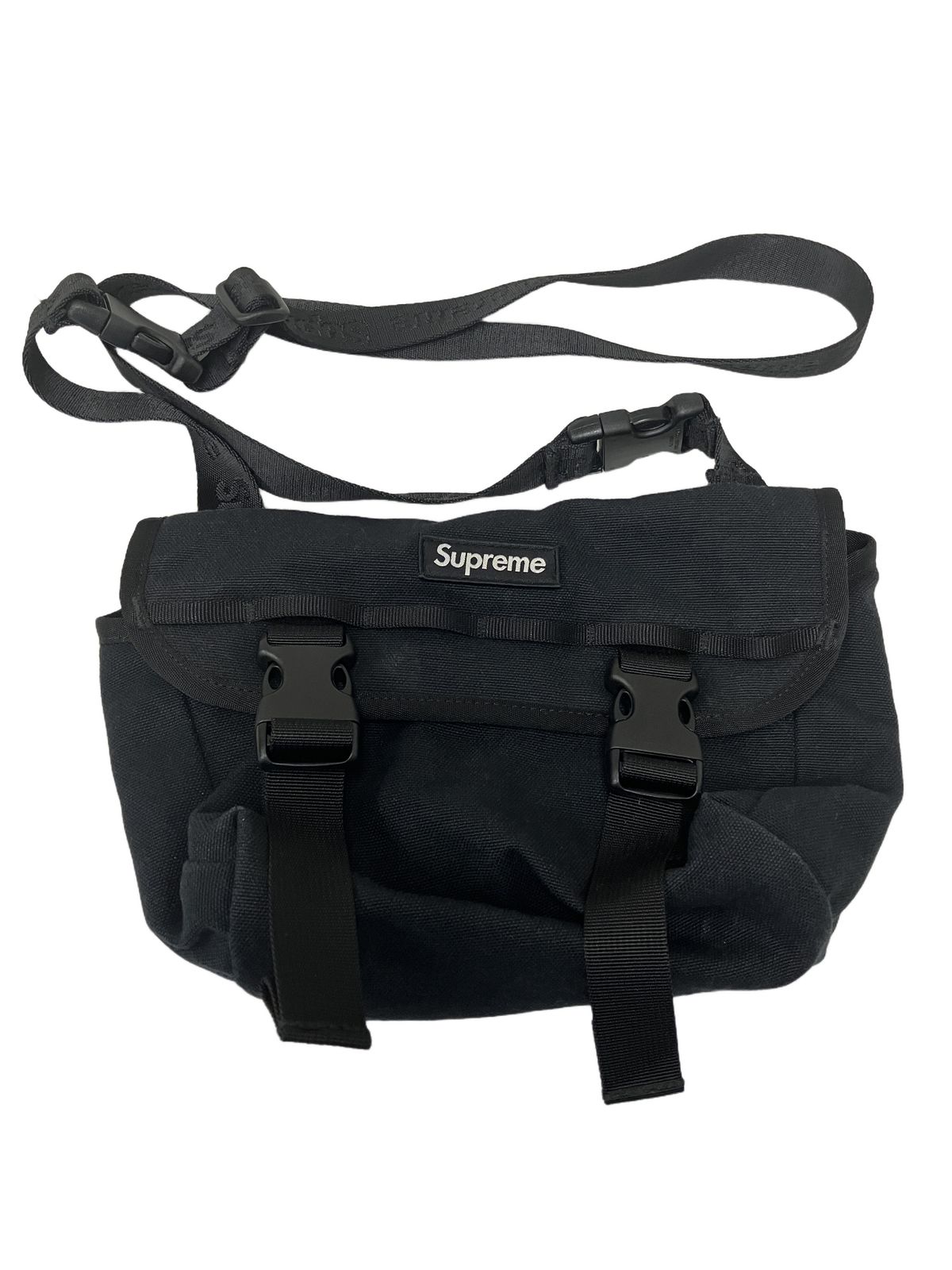 Supreme ウエストバッグ CORDURA Advanced Fabrics 黒 中古 O11151197