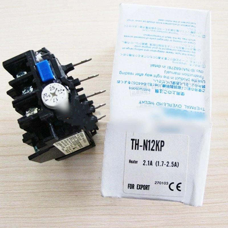 新品【 ★送料無料 】MITSUBISHI 三菱電機 TH-N12KP 2.1A (1.7-2.5A) 用サーマルリレー【６ヶ月保証】