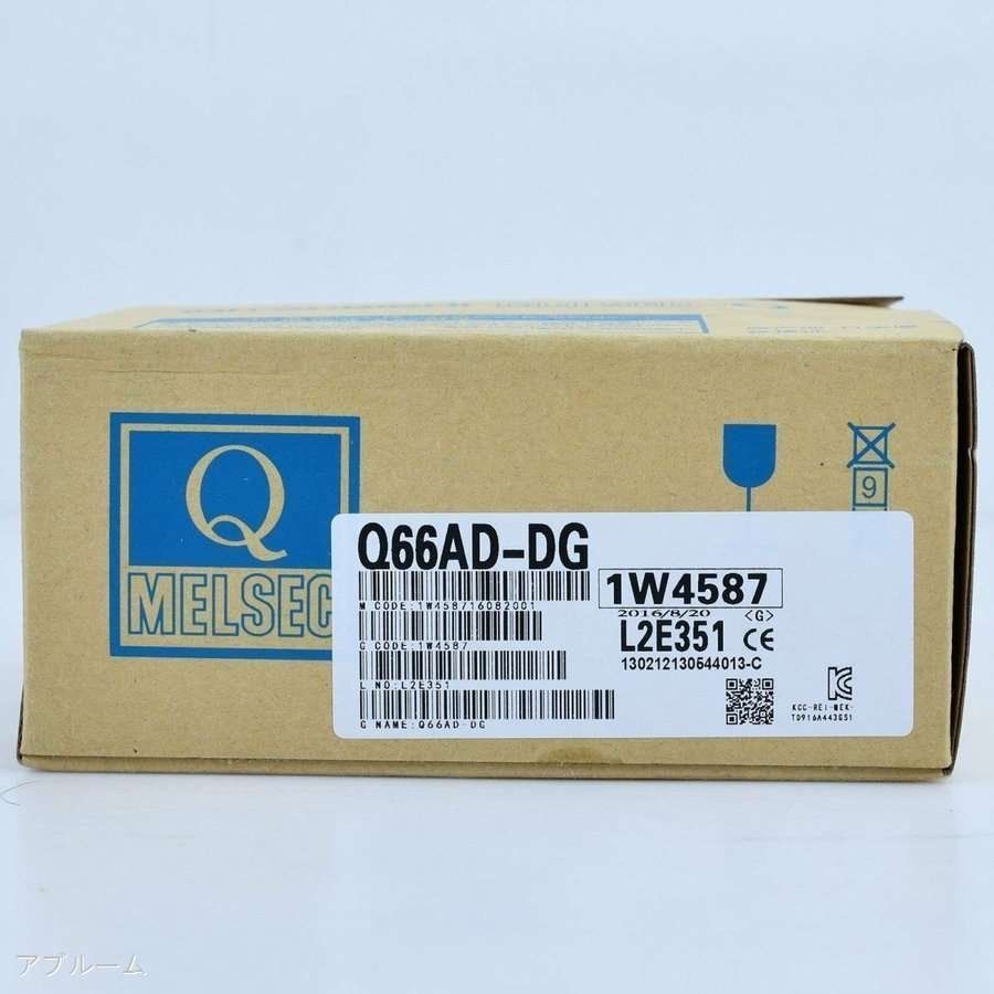 新品【 ★送料無料 】三菱電機 Q66AD-DG アナログ入出力ユニット【６ヶ月保証】
