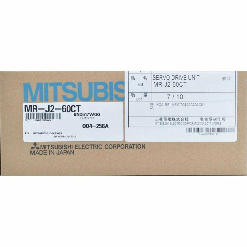 新品【 ★送料無料 】MITSUBISHI 三菱電機 MR-J2-60CT【６ヶ月保証】