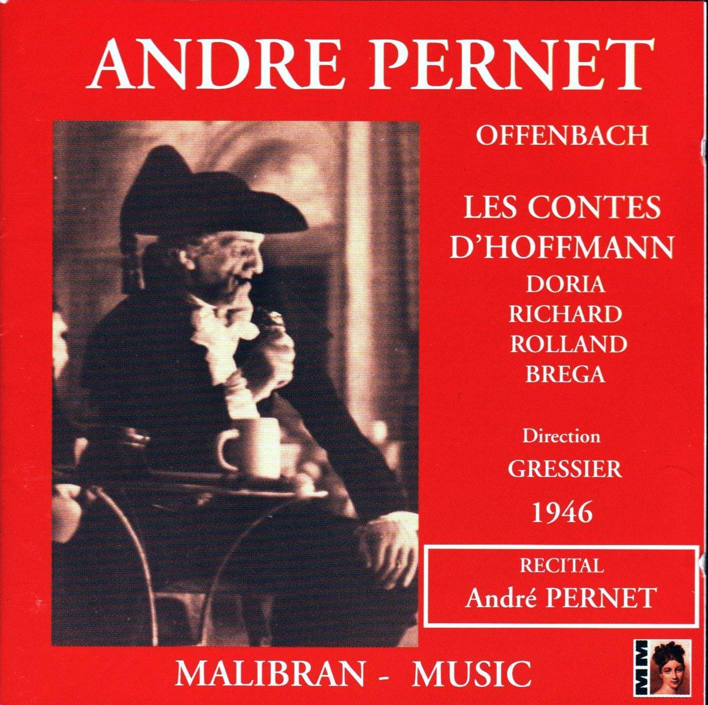 【CD】Pernet in Offenbach's Les Contes D'Hoffman 1946