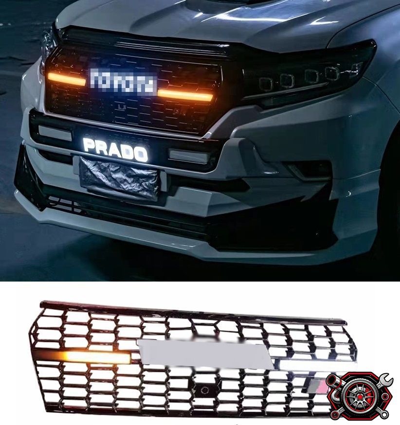 売れ筋ランド クルーザープラド 150系 後期 LED フロント グリルcp514