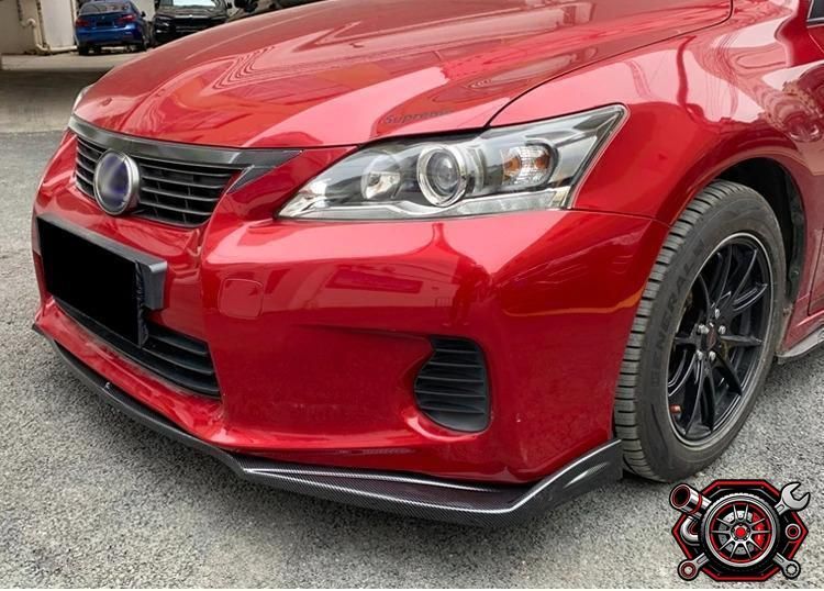 売れ筋新品 レクサス CT200h ZWA10 前期後期適合 LEXUS フロントリップ
