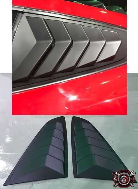 売れ筋2015-2017 フォード マスタング //サイドウィンドウ ルーバーcp514