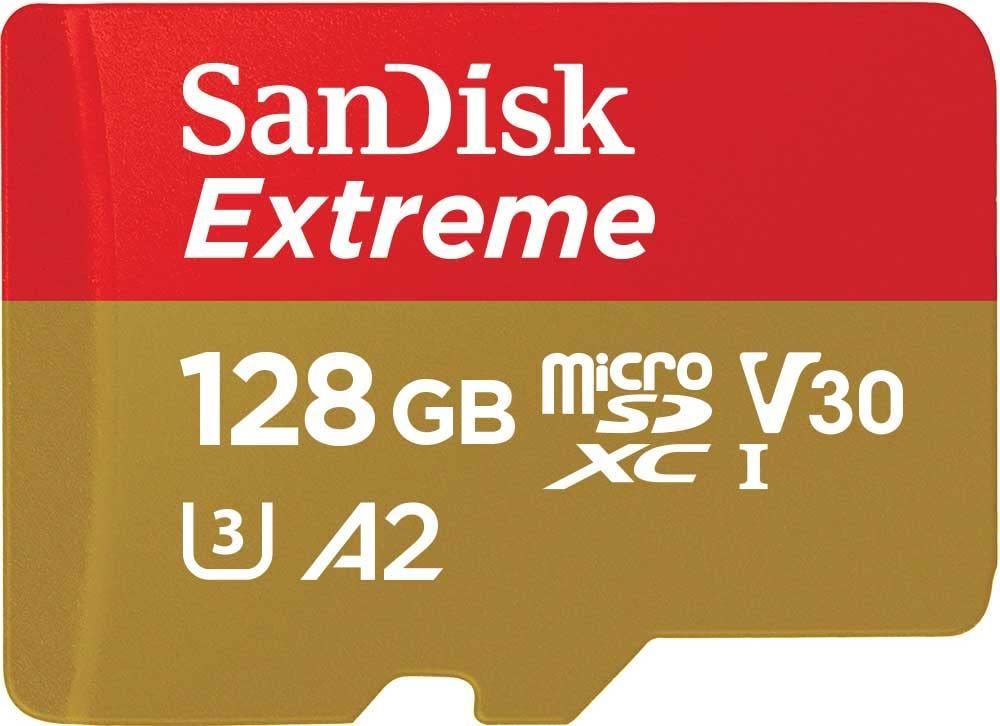 【即日発送】SanDisk microSD 128GB UHS-I U3 V30 書込最大90MB/s Full HD & 4KExtreme SDSQXAA-128G-GH3MA 新パッケージ