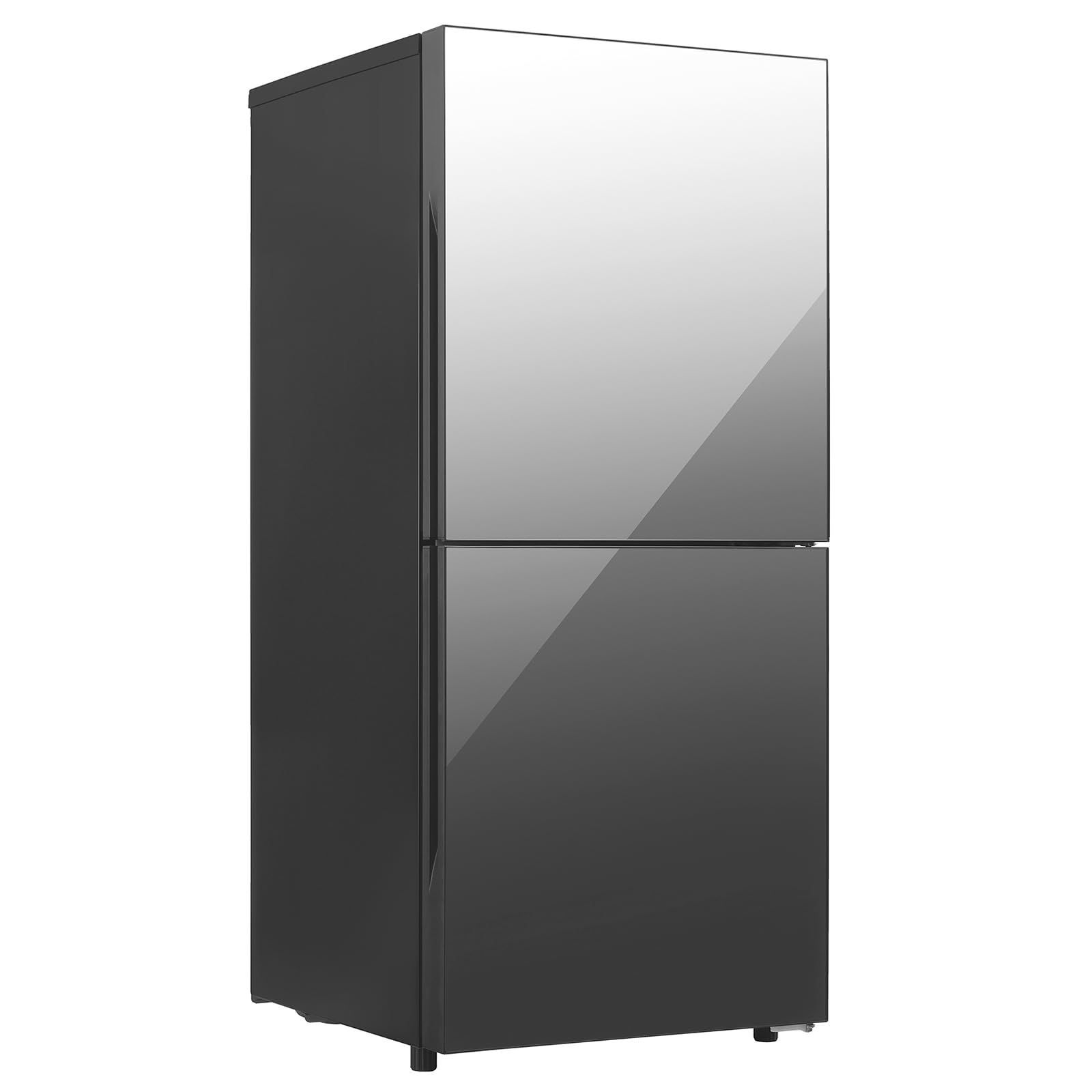 【人気商品】大容量冷凍室 自動霜取り 一人暮らし ブラック HR-GJ12B 製氷皿付 右開き 121L 幅49.5cm 燕三条 2ドア冷凍冷蔵庫 TWINBIRD(ツインバード)