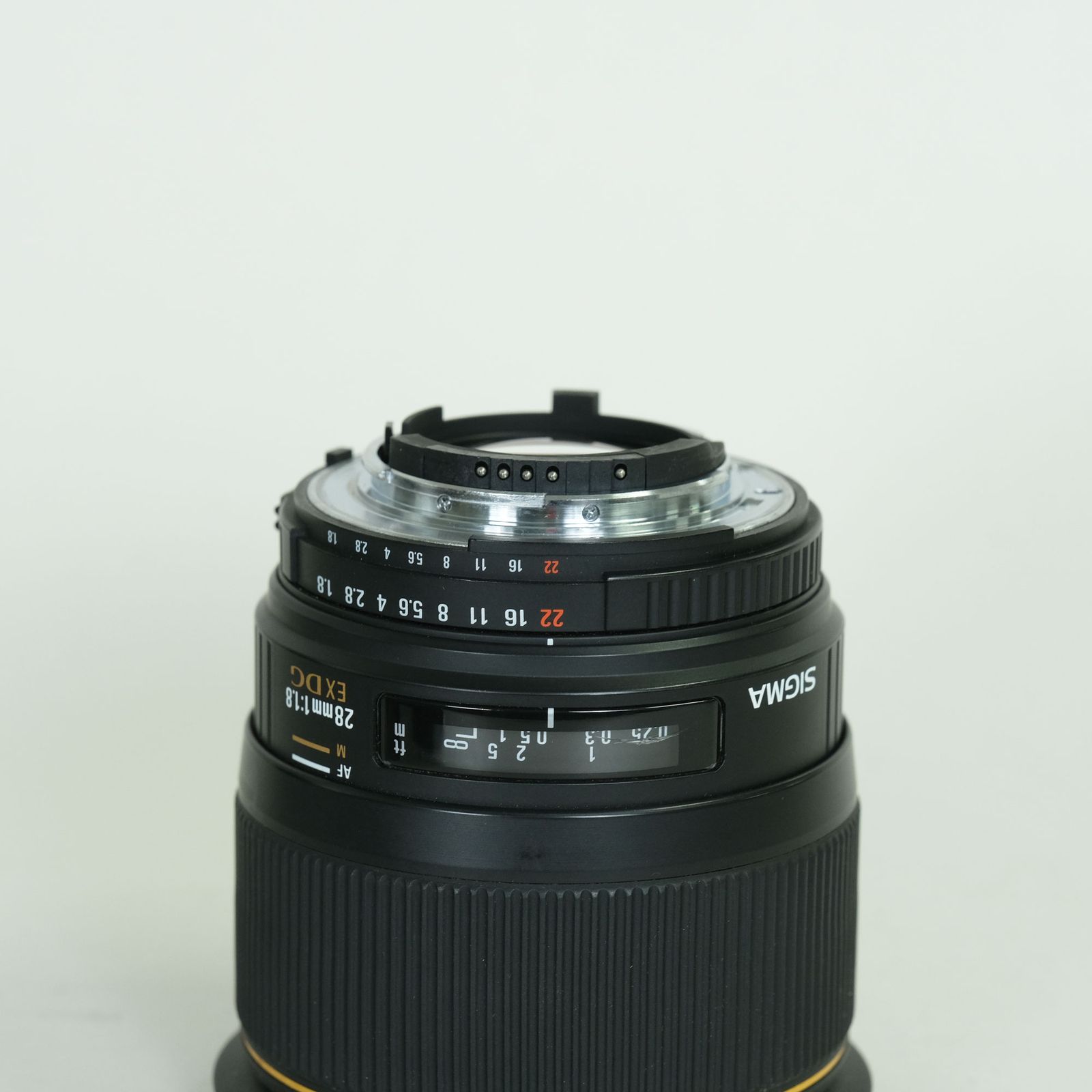良品] SIGMA 28mm F1.8 EX DG ASPHERICAL MACRO [ニコンF用] | Nikon F 