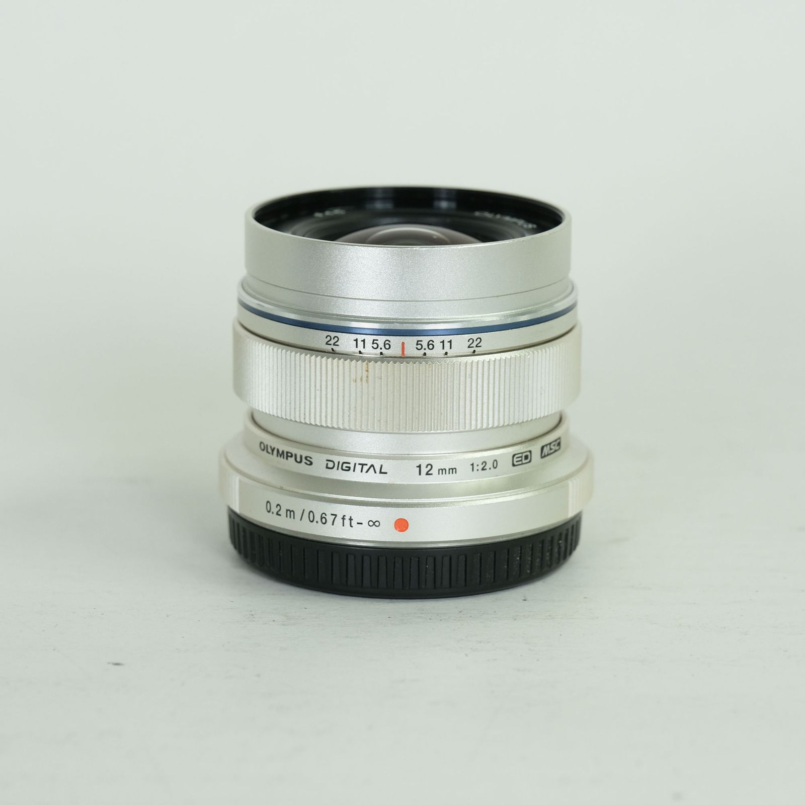[良品] OLYMPUS M.ZUIKO DIGITAL ED 12mm F2.0 [シルバー] | マイクロフォーサーズマウント