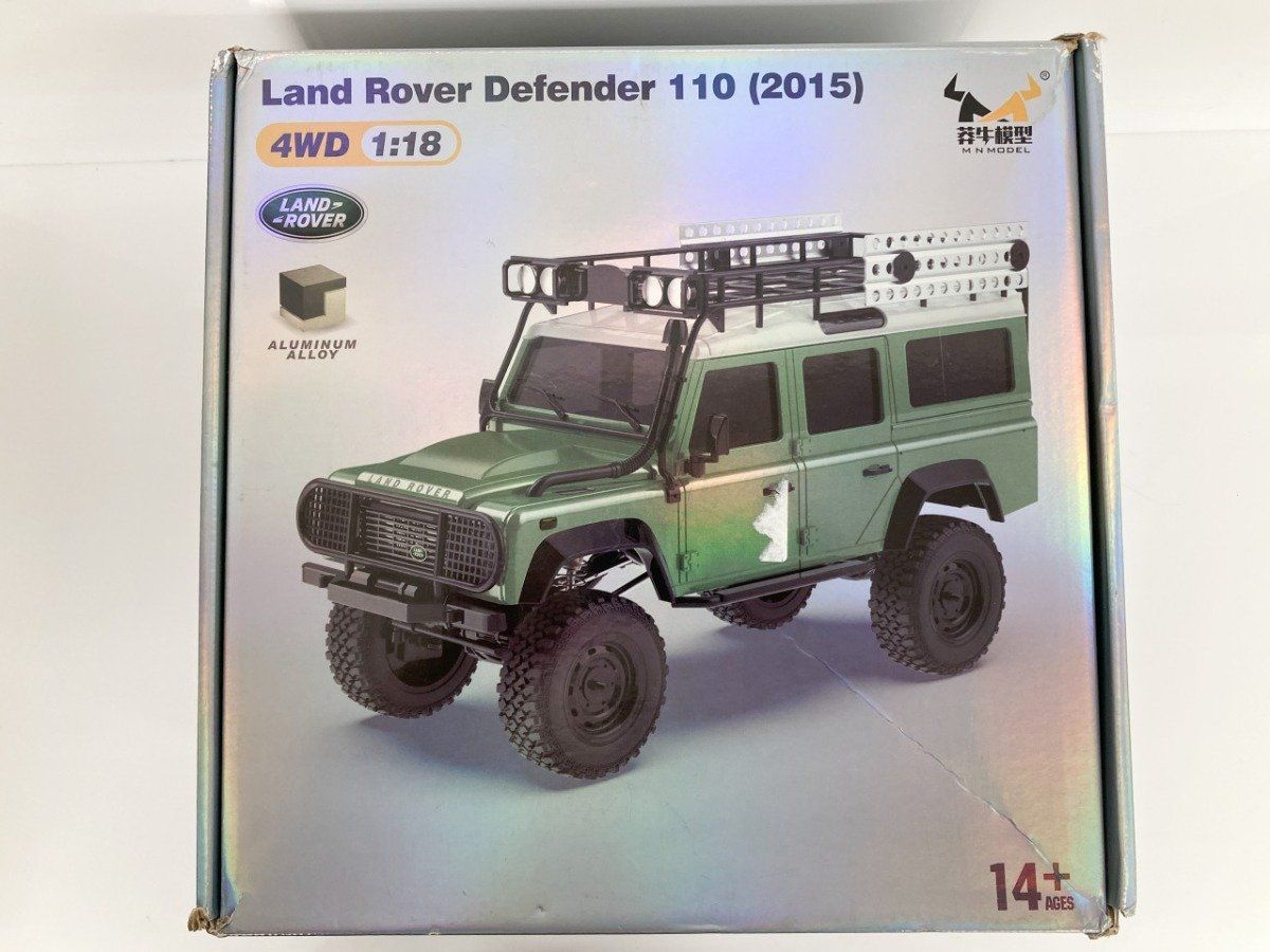 ◆[Y]MN MODEL 1/18 LAND ROVER ランドローバー ディフェンダー 110 2015 4WD ミニカー