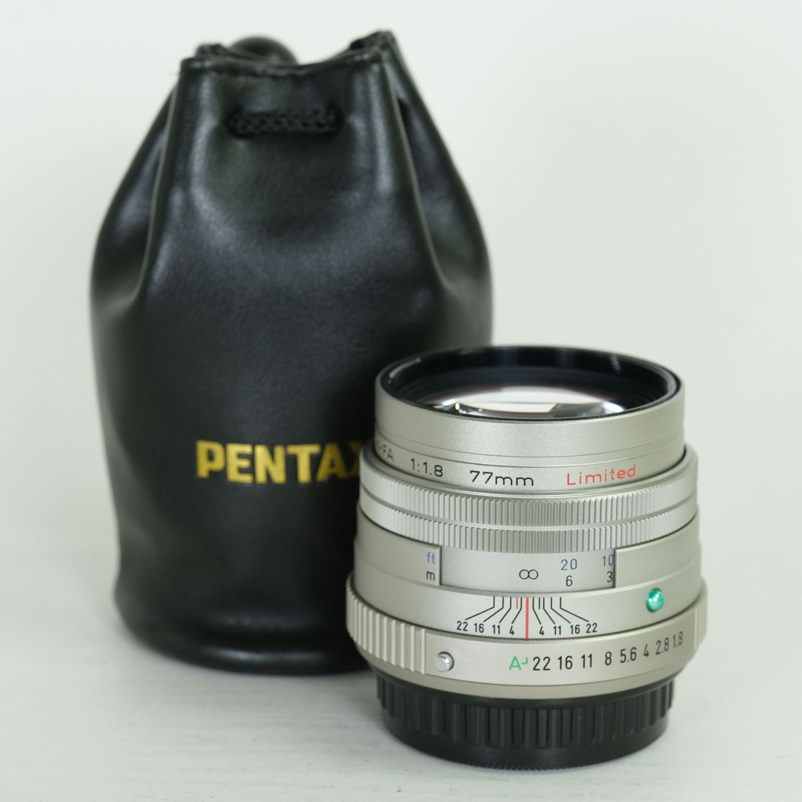 美品] PENTAX HD FA 77mm F1.8 Limited シルバー | ペンタックスK