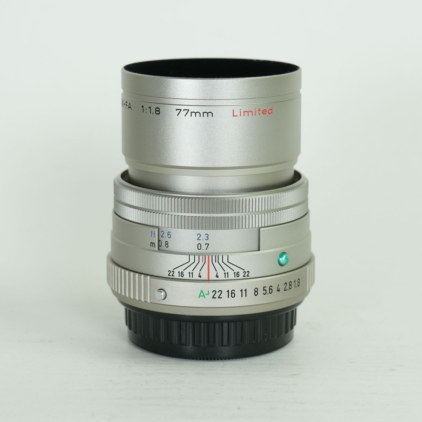 美品] PENTAX HD FA 77mm F1.8 Limited シルバー | ペンタックスK