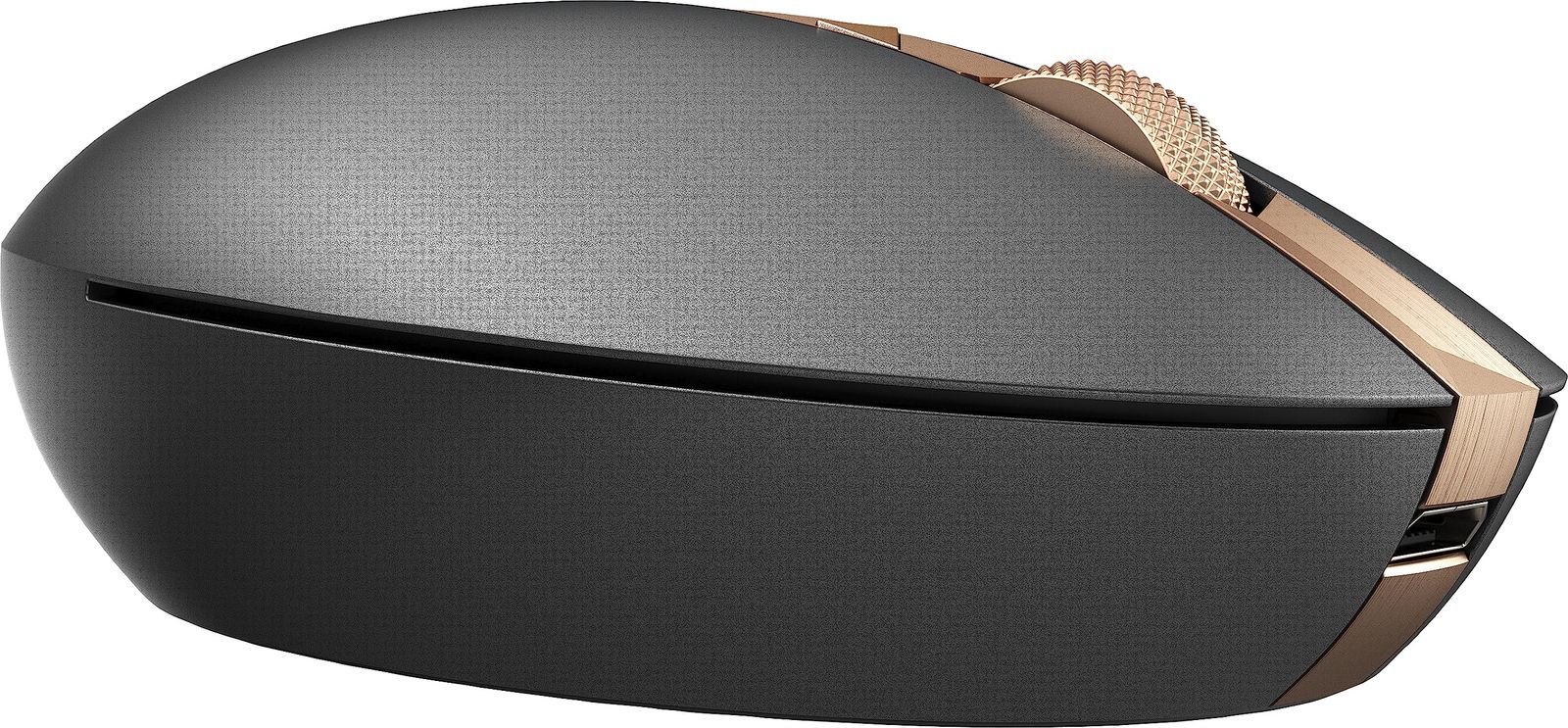 HP マウス Bluetooth 無線 充電式 ワイヤレス 4wayスクロールホイール【戻る/進むボタン搭載】HP Spectre 700 ブラック ブルートゥ [ブラック] [単品] [【Spectre】USB無線/Bluetooth/microUSB充電]