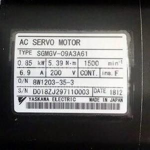 新品【 ★送料無料 】YASKAWA 安川電機 SGMGV-09A3A61 サーボモーター【６ヶ月保証】