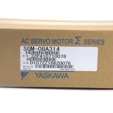 新品【 ★送料無料 】YASKAWA 安川電機 SGM-08A314 サーボモーター【6ヶ月保証】