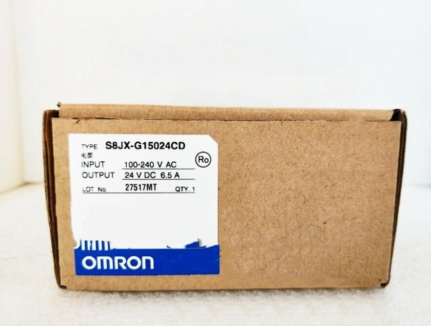 【新品★送料無料】OMRON オムロン S8JX-G15024CD 24VDC 6.5A 用スイッチング電源【６ヶ月保証】