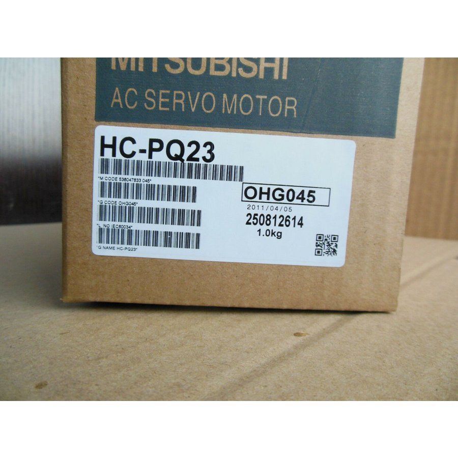 新品【 ★送料無料 】MITSUBISHI 三菱電機 ACサーボモーターHC-PQ23【６ヶ月保証】