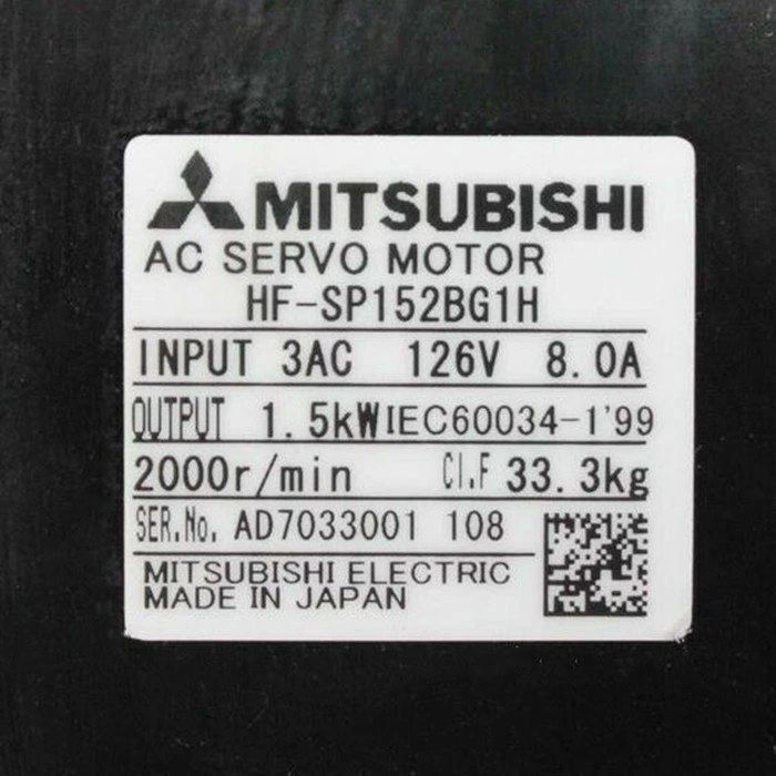 新品【 ★送料無料 】MITSUBISHI 三菱電機 HF-SP152BG1H【６ヶ月保証】