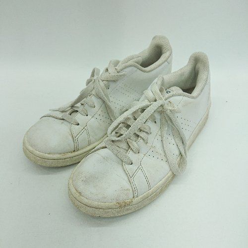 ◇ adidas アディダス スニーカー サイズ24.5 ホワイト レディース E 【1406180079918】