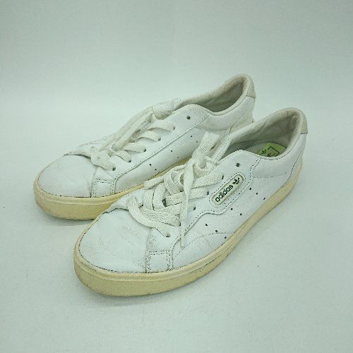◇ adidas アディダス スニーカー サイズ23.0 ホワイト レディース E 【1406180079383】