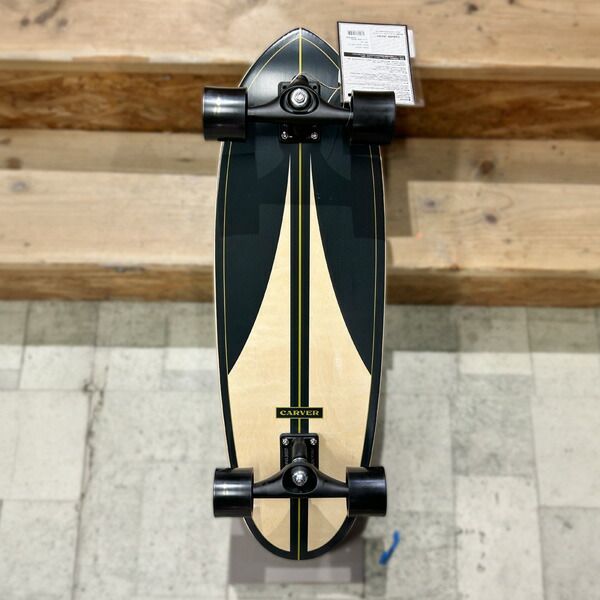 カーバー サーフスケート CARVER BLACK LABEL CX TRUCKS 32.5 ブラック