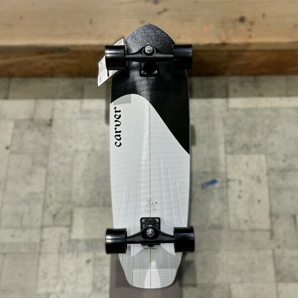 カーバー サーフスケート CARVER BLACK TIP CX TRUCKS 32.5 ブラック