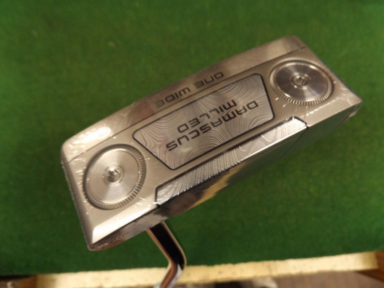 6103 DAMASCUS MILLED ONE WIDE 34インチ STROKE LAB シャフト カバー有 新品 オデッセイ ダマスカス ミルド パター ゴルフクラブ .022407