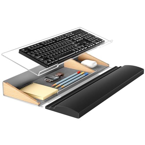 LOE (LOE) [Nippon Planning] Wrist Rest Desk Organizer Multifunctional Keyboard Tray with Armrest Comfortable Work 1 AR 670f1f52
