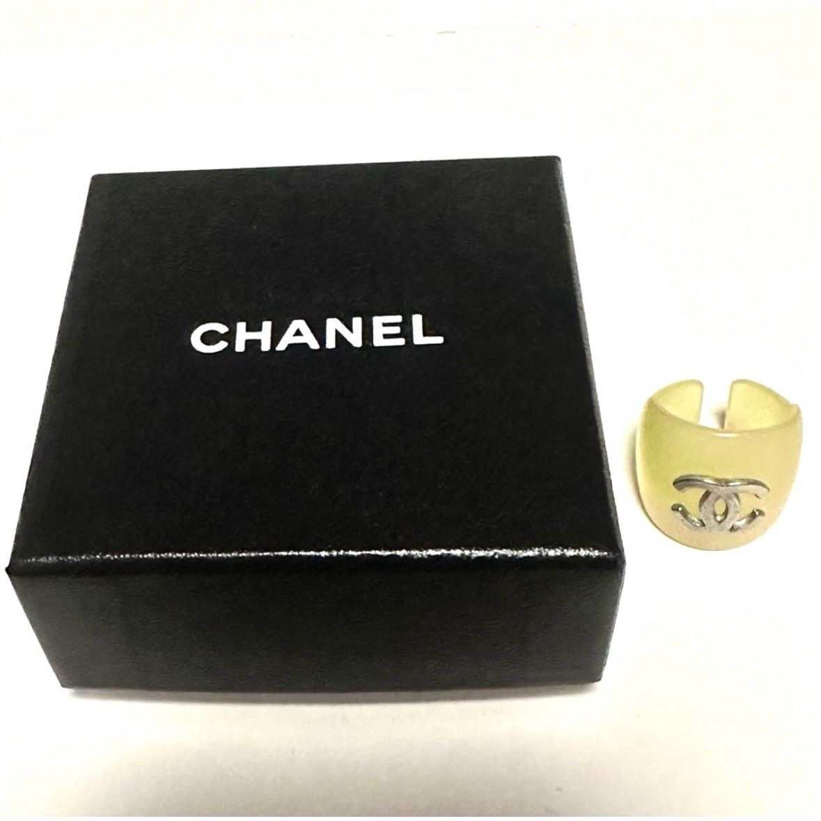 シャネル 箱 CHANEL シャネル リング 指輪 13号 ココマーク フェイク 
