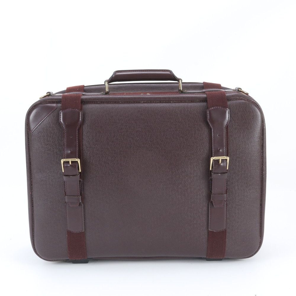 美品 ルイヴィトン タイガ レザー ボストン バッグ 出張 旅行 トート トラベル ビジネス メンズ UNE EA36-9【中古】