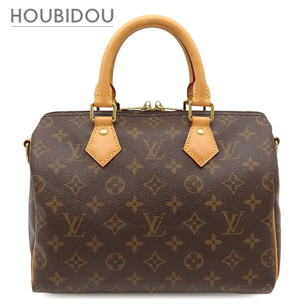 ルイヴィトン Louis Vuitton 2WAYバッグ スピーディ バンドリエール 25 モノグラムキャンバス モノグラム ゴールド金具 茶 M46977 RFID【中古】 122,570円